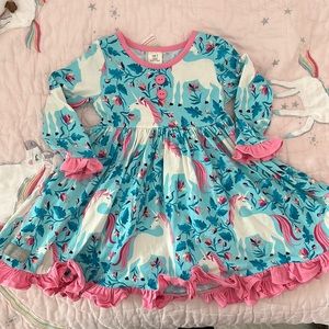 Eleanor Rose unicorn dress
